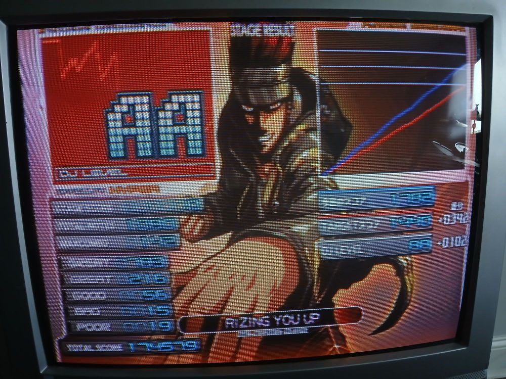 rizing you up SPH 9 hard clear AA rank