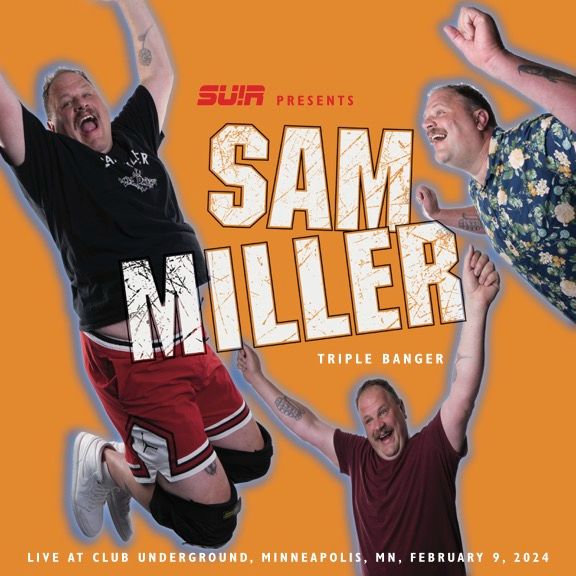 Back cover for Sam Miller's single "Triple Banger."