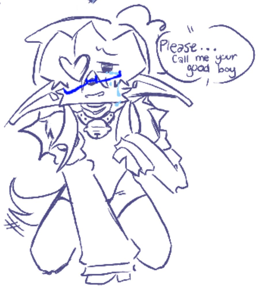 “Please… call me your good boy”