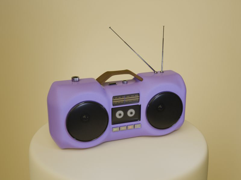 Relic :: Portable Radio Cassette Player