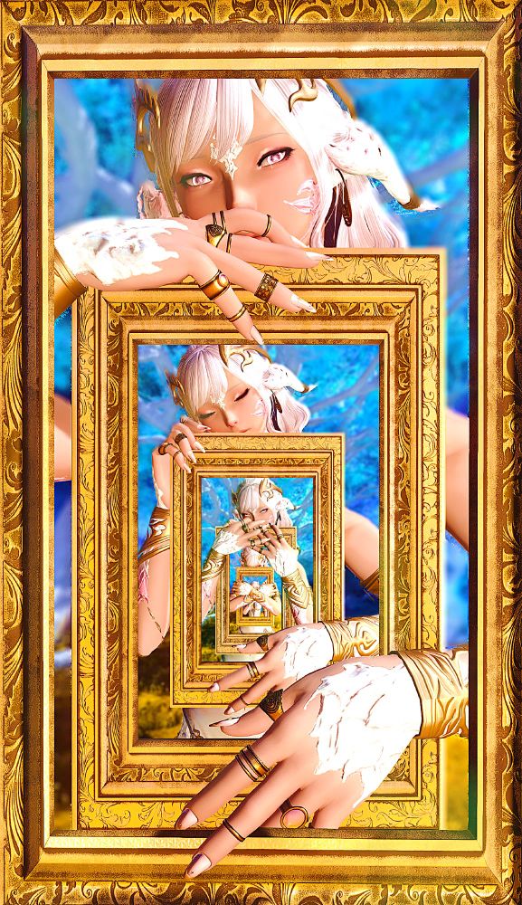 A gpose version of Shirahama Kamome's artwork of a Witch Hat Atelier character