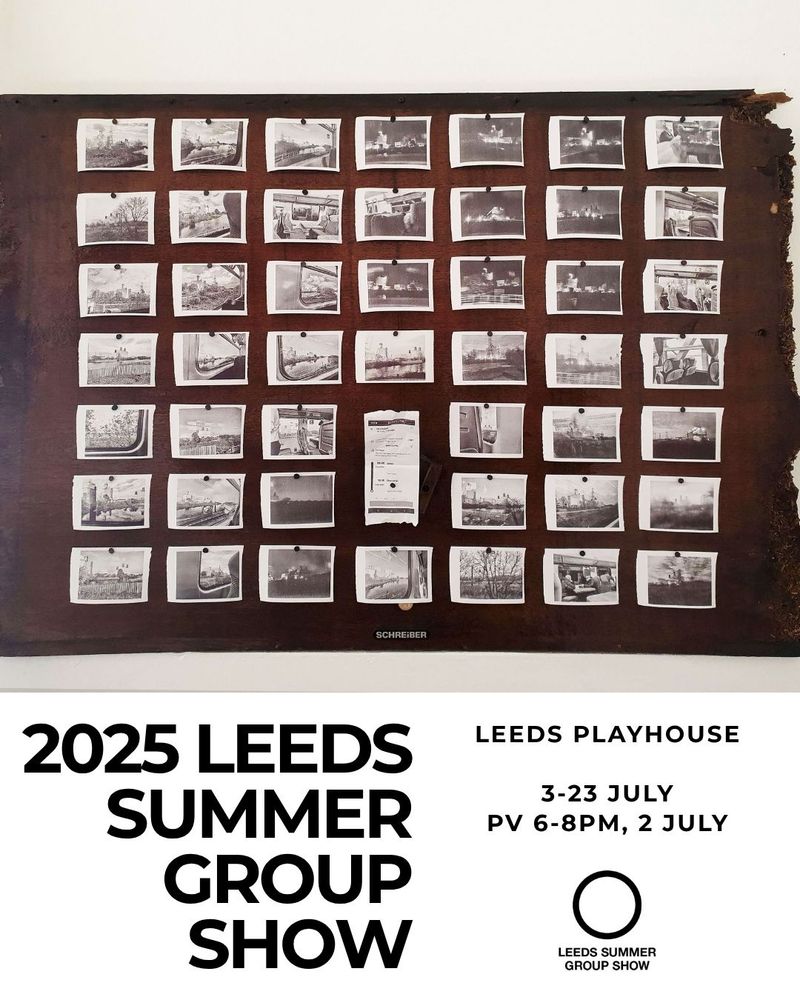 Robin Stones, 'Keadby 1', 2025. Thermal print receipt paper, old wooden tabletop, metal tacks.