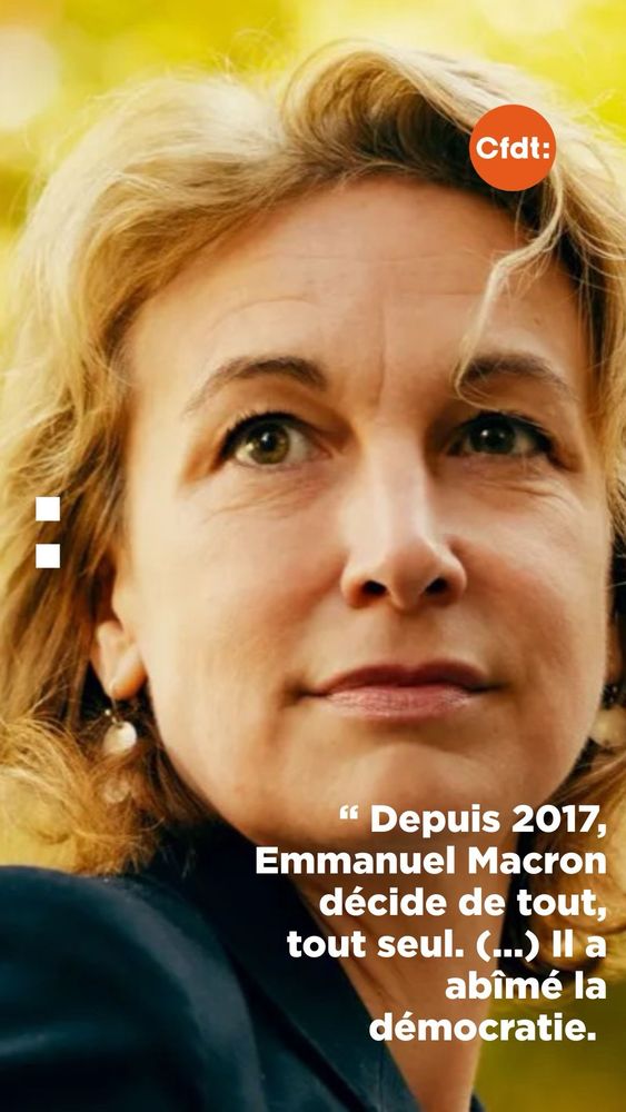 « Depuis 2017, Emmanuel Macron décide de tout, tout seul. (…) Il a abîmé la démocratie. »
portrait de Marylise Léon, par Marie Rouge, pour La Croix