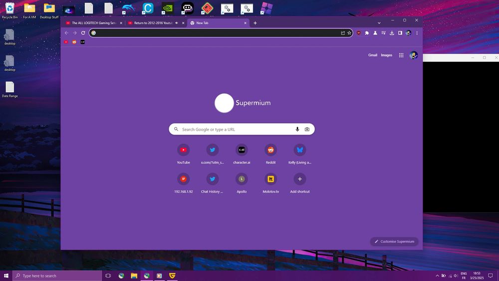 My laptop looking like I’m using Windows 10