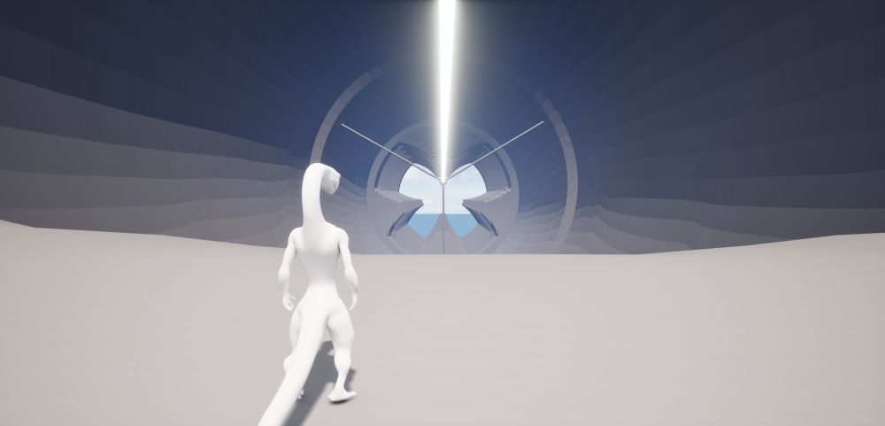 A dssstrkl looking across an empty O’Neill cylinder