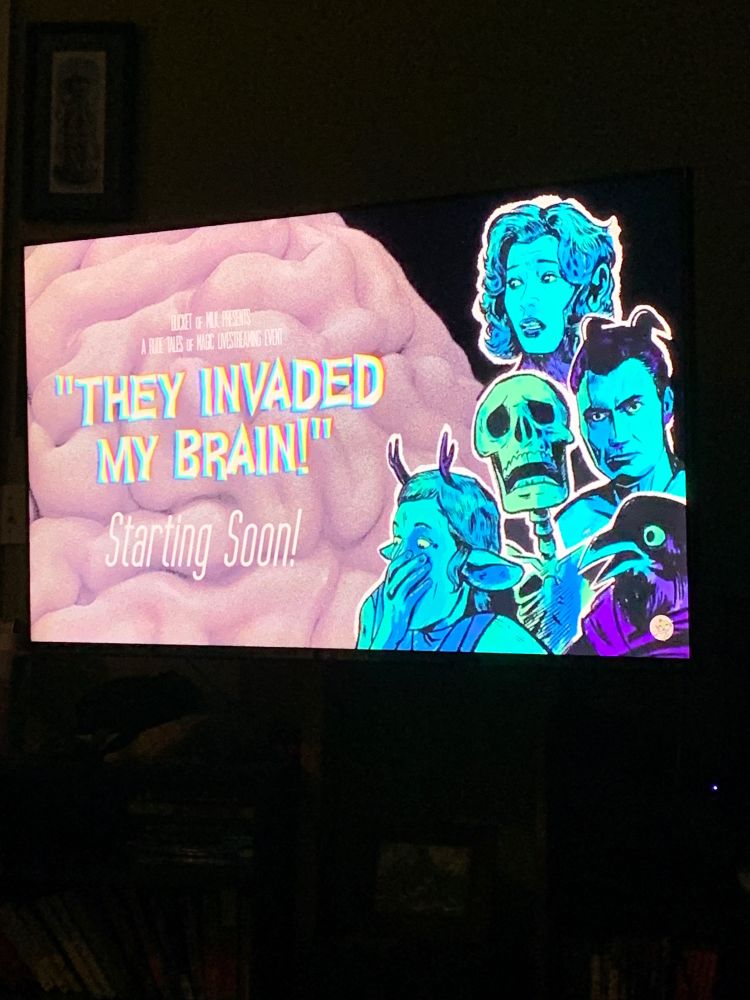 Rude tales of magic live show “poster”