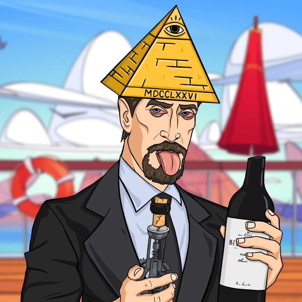 🚀 John McAfee Legacy NFT - Genius #14508 🚀
Phase: Genius | Level: 1

🔥 Traits:
🔵 Background: Yacht
🧥 Clothes: Suit Closed Collar
🤮 Eyes: Drunk Eyes
🔺 Hat: Pyramid Hat
👅 Mouth: Tongue

Claim yours FREE now! 👇
🔗 https://ghostchain.io/freenft

#McAfeeNFT #Crypto #NFTGiveaway #GhostChain