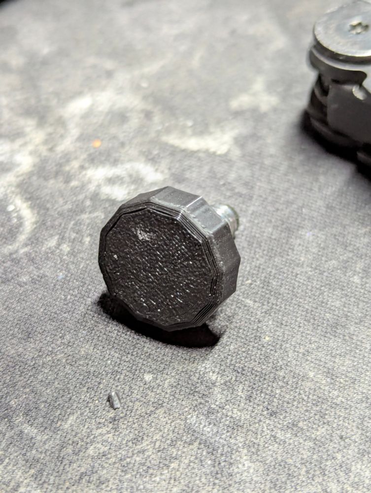 Cap showing cap texture