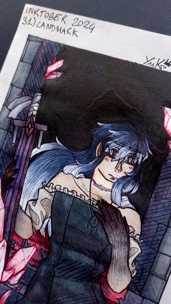 Prompt 31 (Landmark) of Inktober 2024
The character is an OC and her name is Elle 