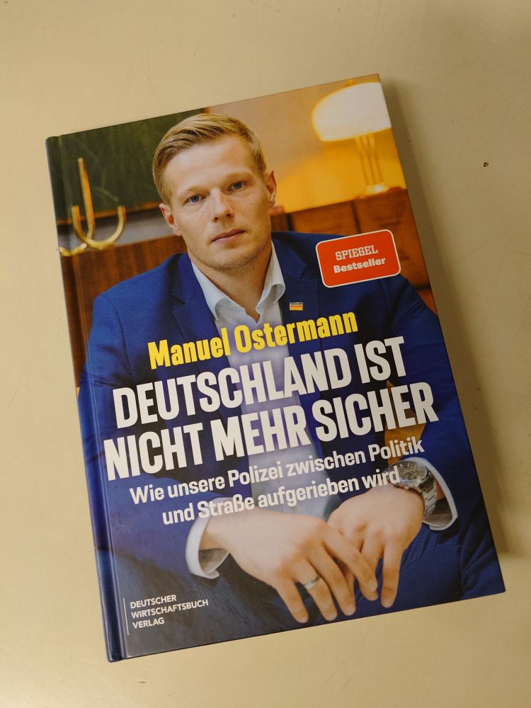 Buch von Manuel Ostermann: "Deutschland ist nicht mehr sicher"