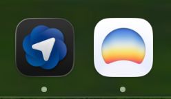 ChatGPT Atlas and Dia icons on my macOS dock