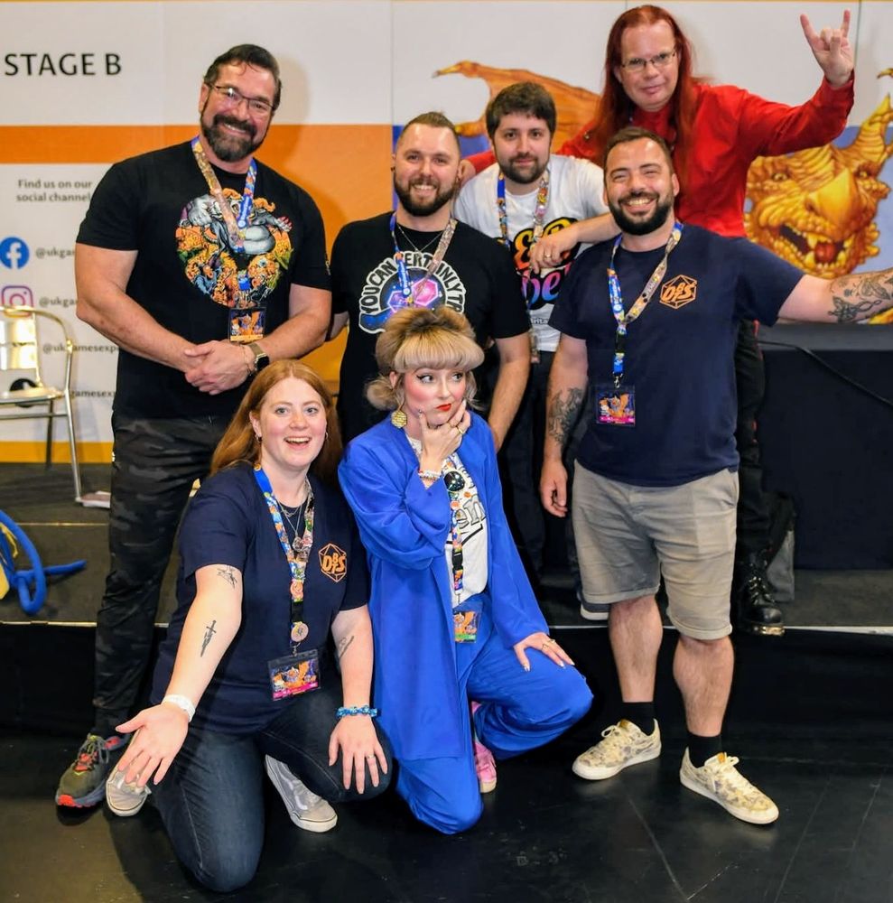 Dummies & Dragons group shot.