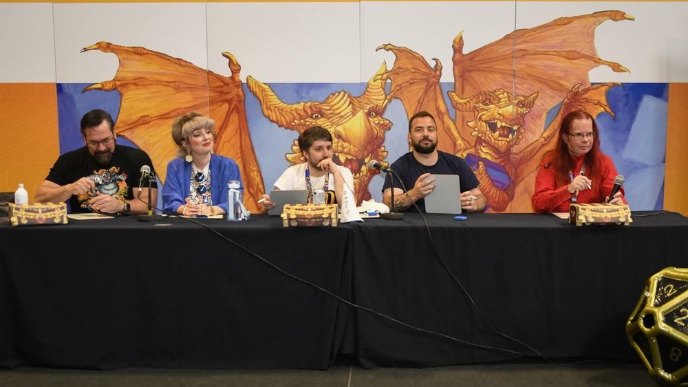 The contestants for Dummies & Dragons.