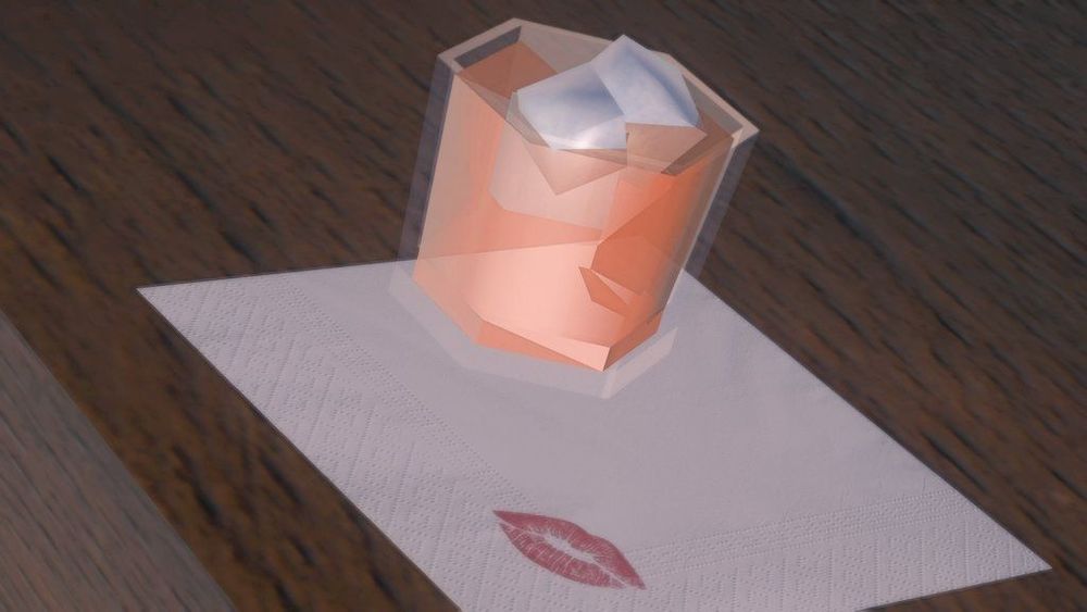 Annette and Rieko entering a jazz lounge, both nicely dressed, to enjoy an evening of music, chatting, and unwinding.