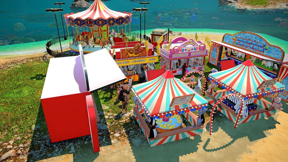 Candid shots of a beach birthday party!