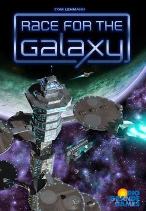 The Race for the Galaxy board game box cover