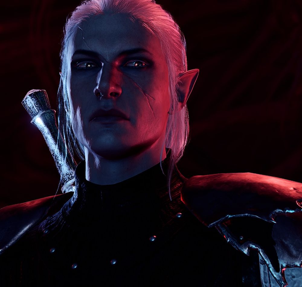 Screenshot of Raziel looking rather angry 