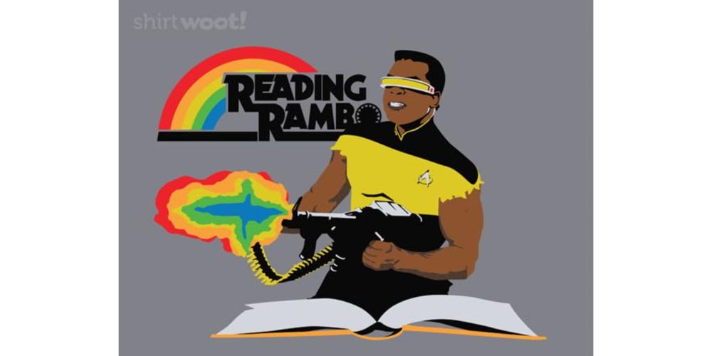 Reading Rambo - $19.00 - Free shipping