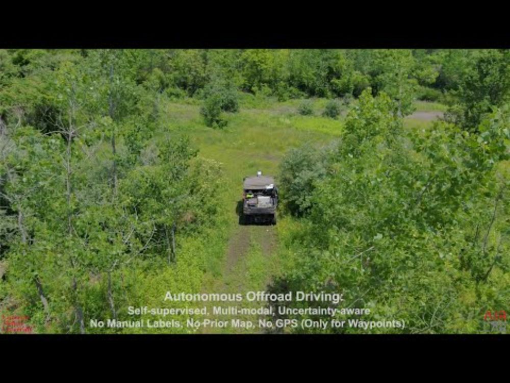 Autonomous Offroad Driving: A Full Run of Self-supervised, Multi-modal, Uncertainty-aware Autonomy