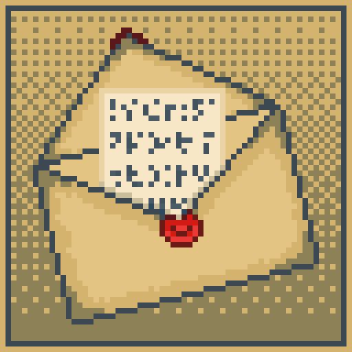 #Pixel_Dailies #Envelope #PixelArt