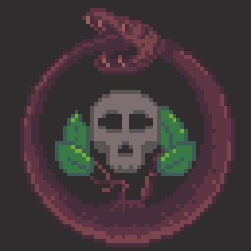 #PixelArt #Pixel_Dailies #Loop #Ouroboros