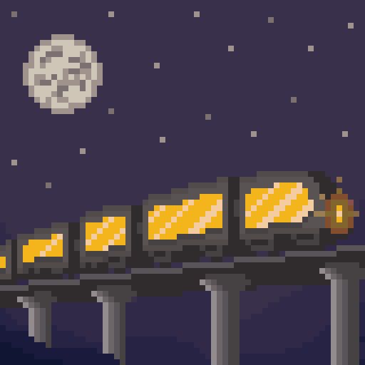 #Pixel_Dailies #Locomotive #PixelArt