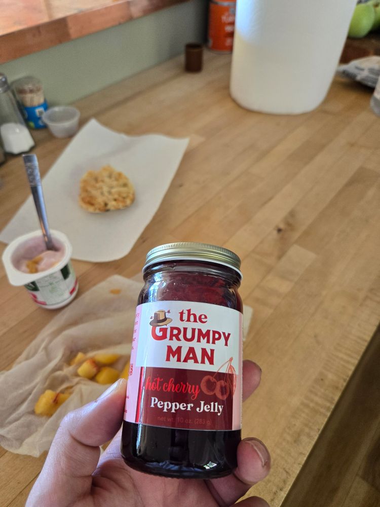 grumpy man jelly