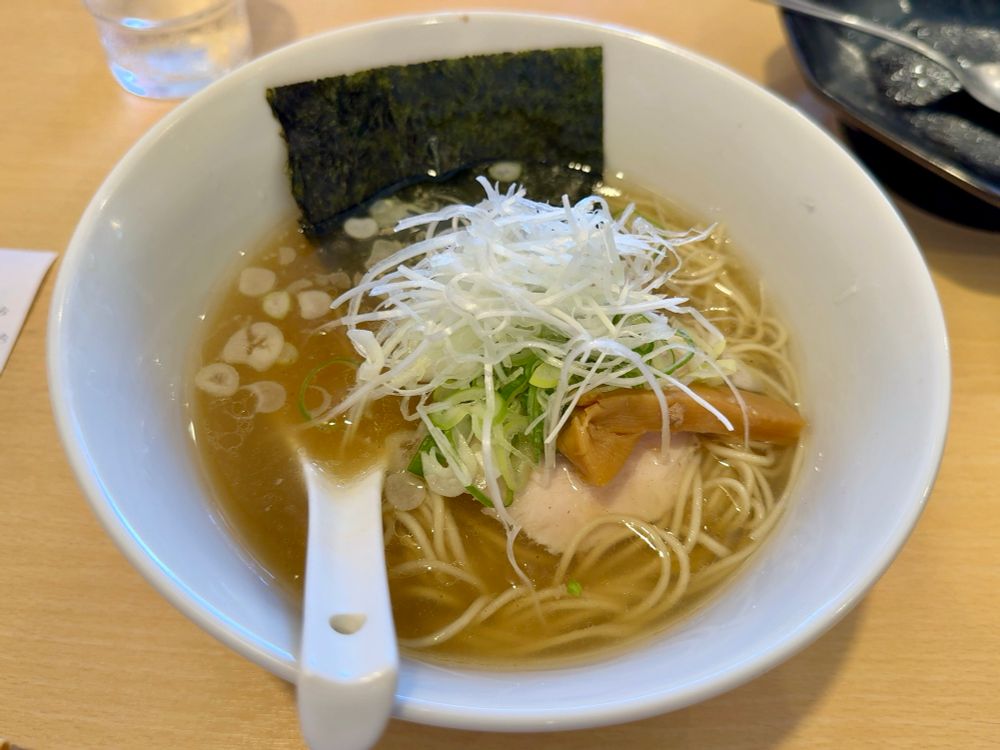 鴨だし天然真民布らーめん(塩)