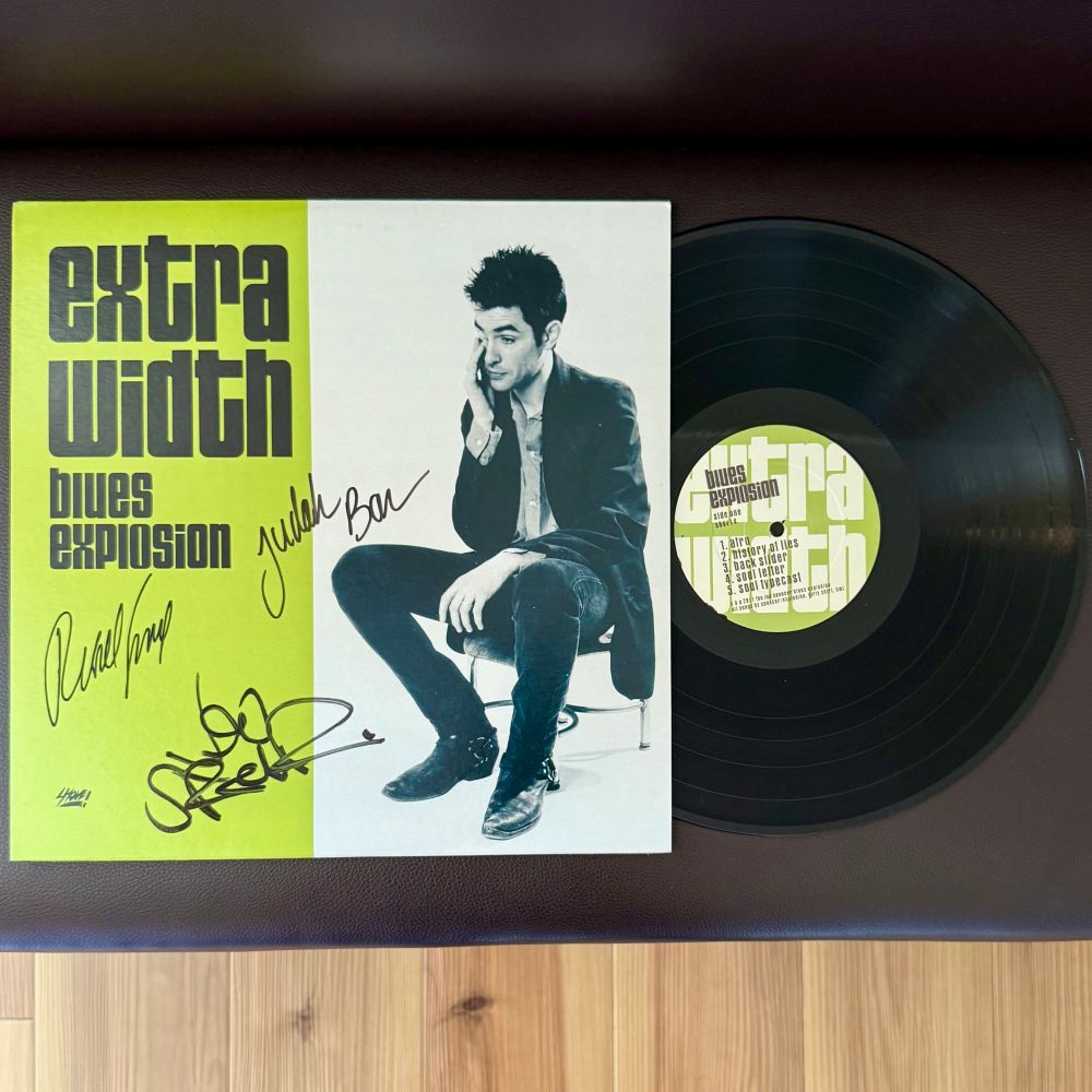 The John Spencer Blues Explosion - Extra Width [1993]
(2011 Reissue)(Signed by Blues Explosion)