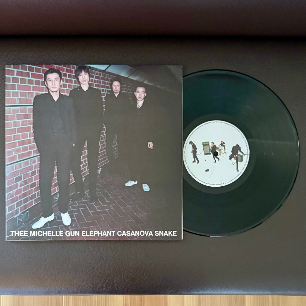 THEE MICHELLE GUN ELEPHANT - Casanova Snake (2001 Black Vinyl, 10inch)