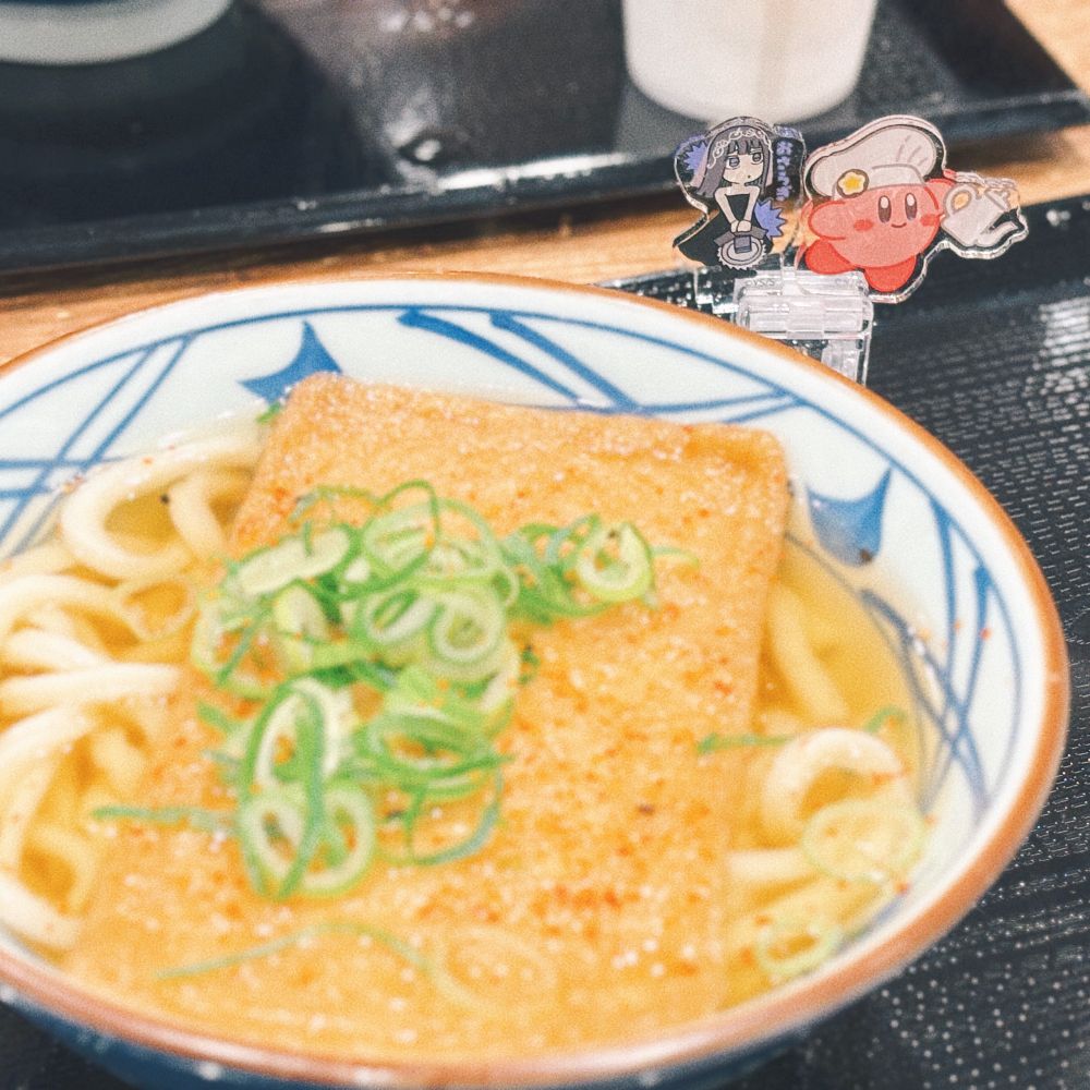 うどんとおさちゃんとポヨ