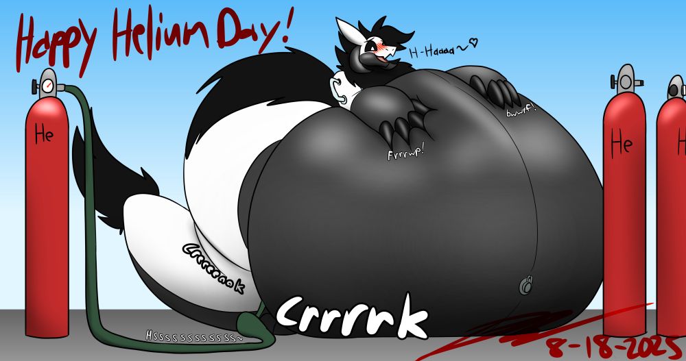 He is getting quite big >///w///>