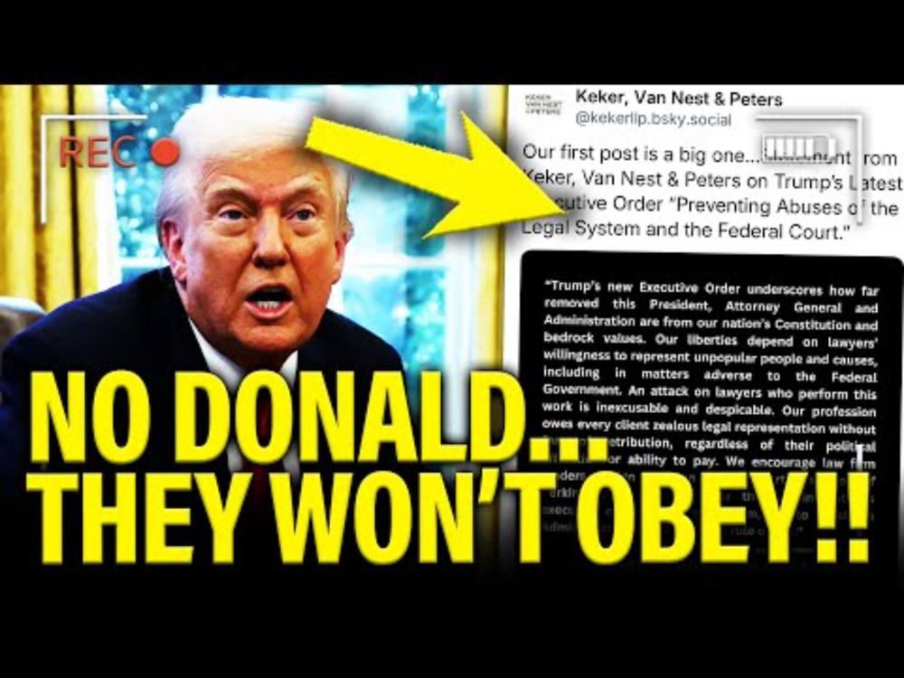 Trump gets CLOBBERED by Law Firm with GUTS to TAKE HIM ON