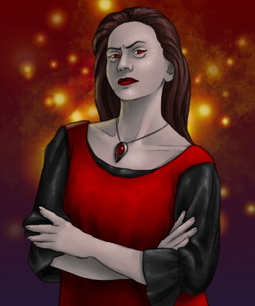 Dranamir character artwork
(illustration by Galadriel Coffeen)