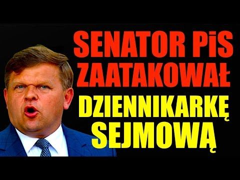 Gdy senator PiS sięga ręką po dziennikarkę — kończy się przyzwoitość, zaczyna przemoc symboliczna