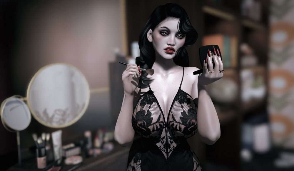 ꜰᴇᴀᴛᴜʀᴇᴅ:
◦ November Eyeshadow by Reverie
◦ Emily Eyebrows by Reverie
◦ Mizeria Lipstick by Reverie
◦ Cats Eye Nails by Stoic
◦ Slip Dress by Lowen
◦ Alloy Hair by Nova
◦ Fairytale rings by YUMMY