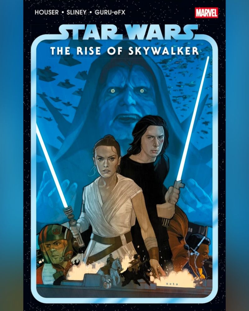 The Rise of Skywalker trade cover