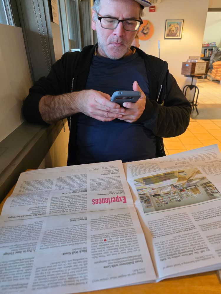 Dave posting about Full Story Baltimore in Baltimore Beat gift guude.