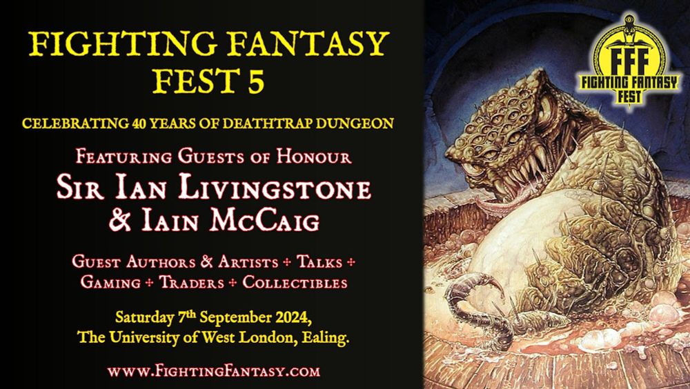 My day at Fighting Fantasy Fest 5!