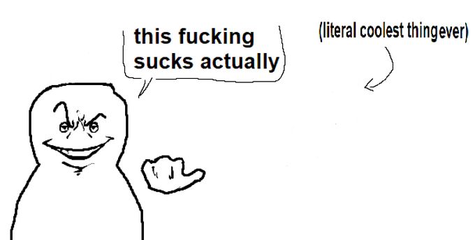 Literal coolest thing ever meme which would be free gyros with troll pointing at it saying 