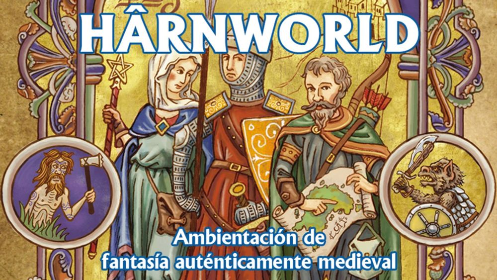 HârnWorld: Una ambientación de fantasía medieval