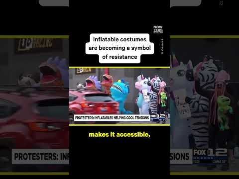 Portland Protesters Deflate ICE Authority