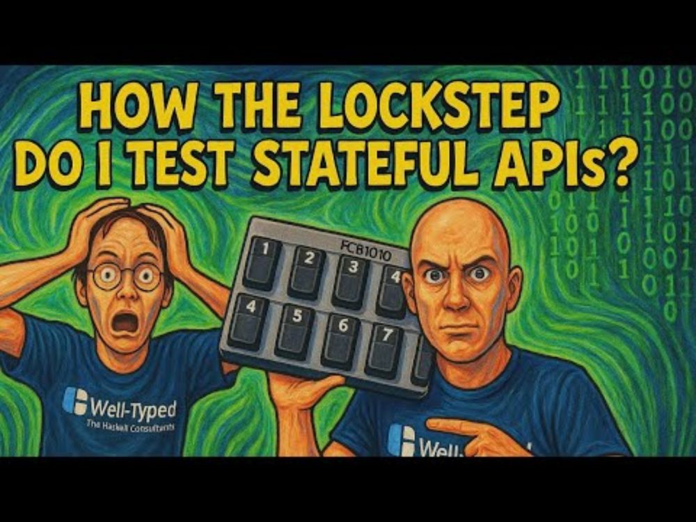 State-based testing with quickcheck-lockstep (Haskell Unfolder #44)
