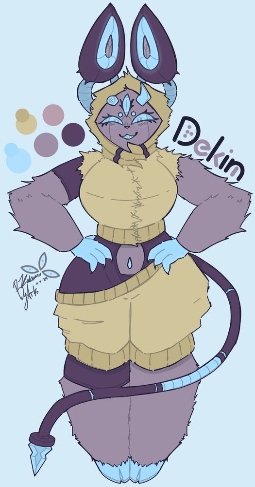 Dekim, Spear-tailed Android
• Detachable tail that turns into a short spear. Blade extends further upon detachment.