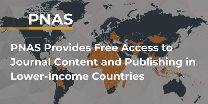 PNAS provides free access to journal content and publication fee waivers for researchers in over 120 lower-income countries, promoting inclusivity and advancing global scientific discovery. This map highlights countries in which researchers can benefit from these initiatives.

Image credit: Celerate.