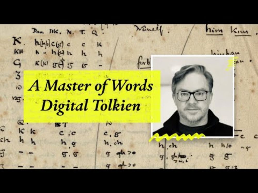 Nerding out on Tolkien, the Beauty of Language and Digital Tools!