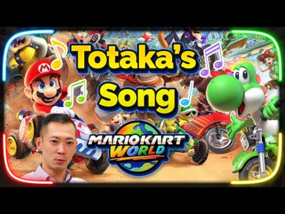 Totaka's Song in Mario Kart World!