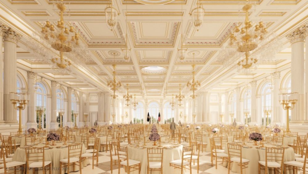 After at least 15 years of talking about it, President Trump is building a ballroom at the White House. Work will begin this September, with a price tag of $200 million, the White House says.