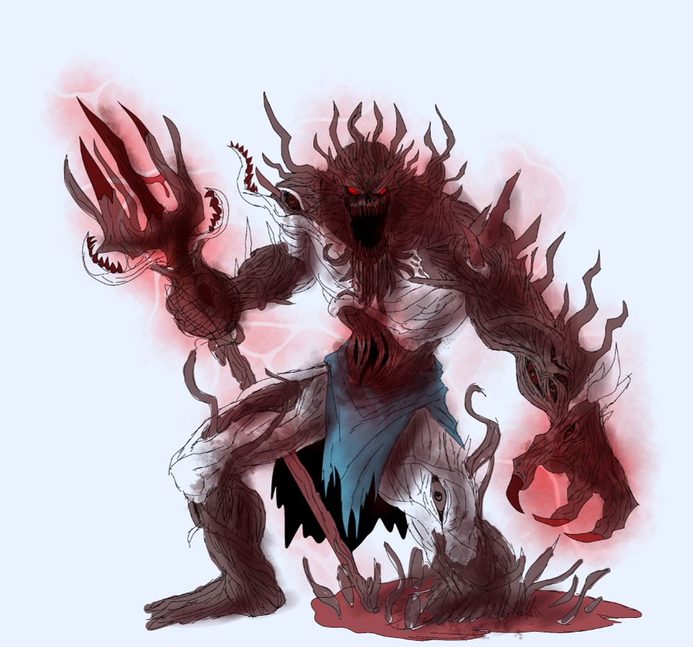 Sanguine Infested Poseidon