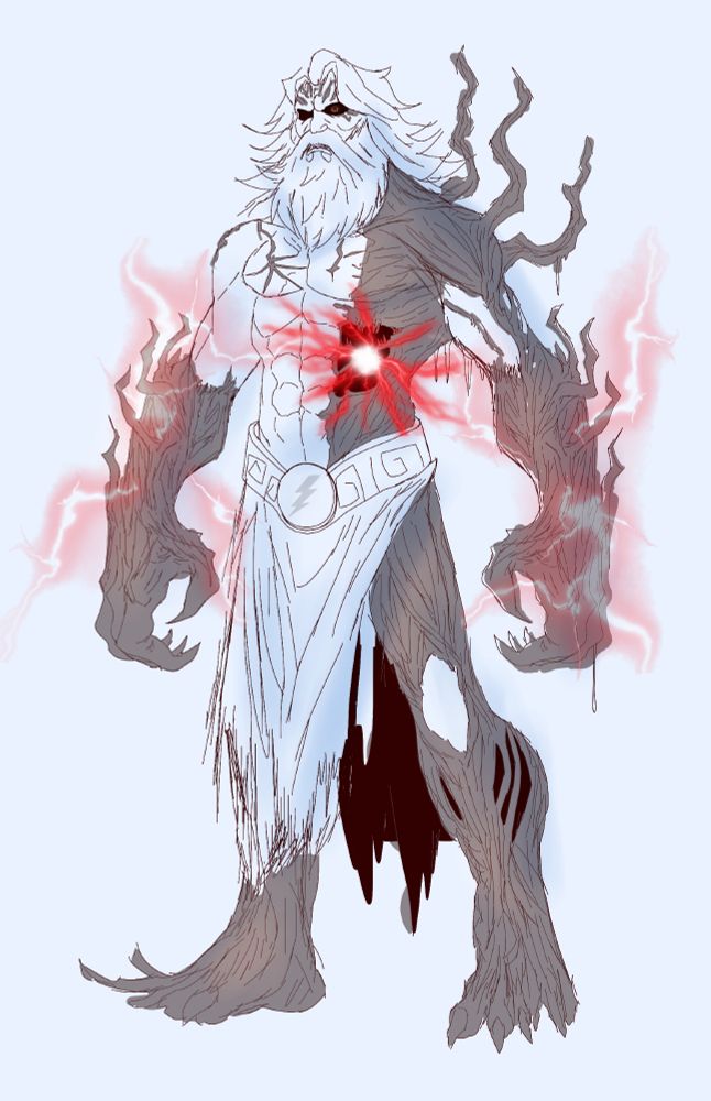 Zeus, having been Infested by the Sanguine Virus